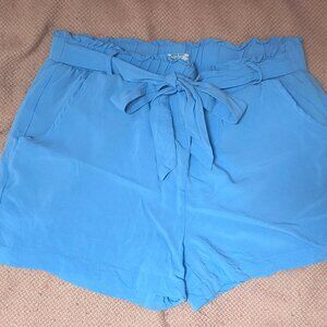 Light blue flowy shorts